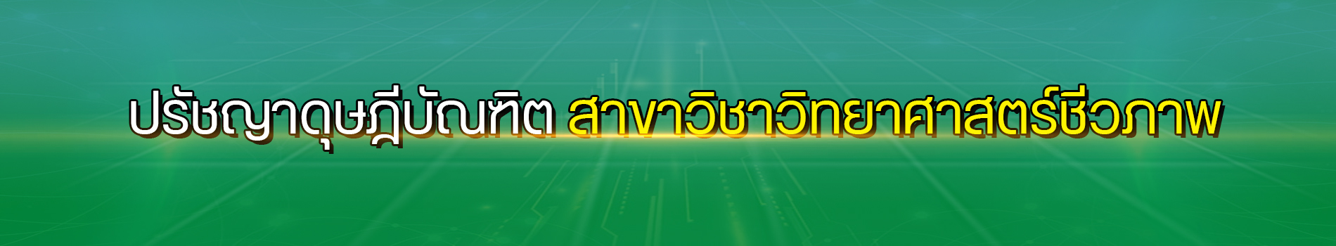 ภาพส่วนหัวหลักสูตร